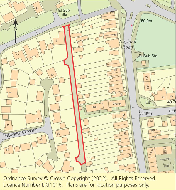 Lot: 30 - FREEHOLD LAND/ACCESS ROAD -